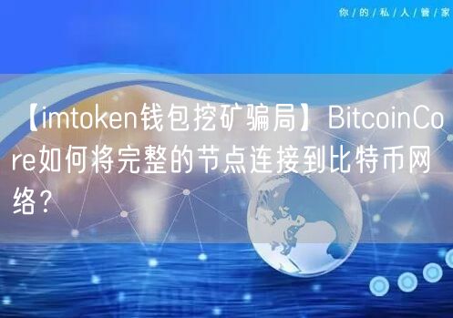 【imtoken钱包挖矿骗局】BitcoinCore如何将完整的节点连接到比特币网络？(图1)