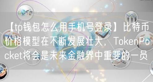 【tp钱包怎么用手机号登录】比特币价格模型在不断发展壮大，TokenPocket将会是未来金融界中重要的一员(图1)