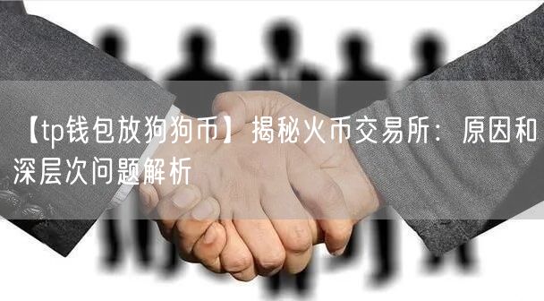 【tp钱包放狗狗币】揭秘火币交易所：原因和深层次问题解析(图1)