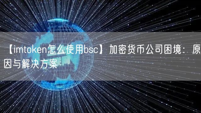 【imtoken怎么使用bsc】加密货币公司困境：原因与解决方案(图1)