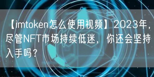 【imtoken怎么使用视频】2023年，尽管NFT市场持续低迷，你还会坚持入手吗？(图1)