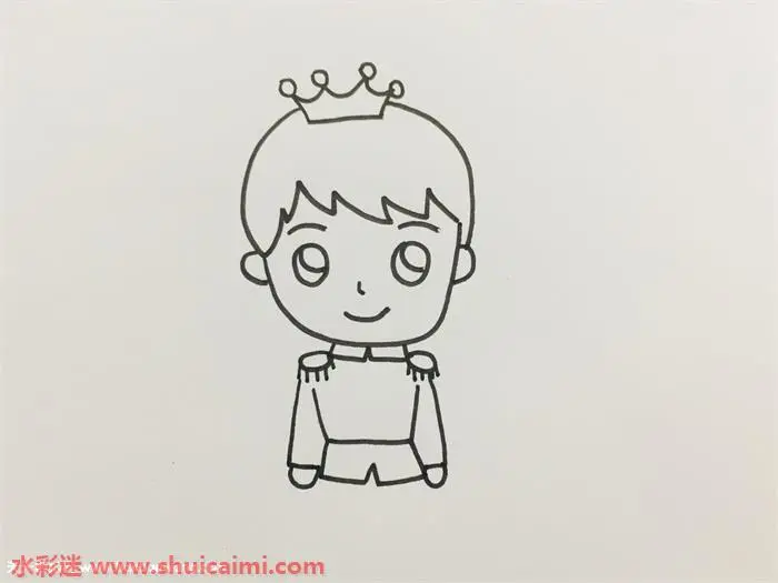 最帅的又简单的王子画_王子帅气简笔画_王子怎么画又简单又帅