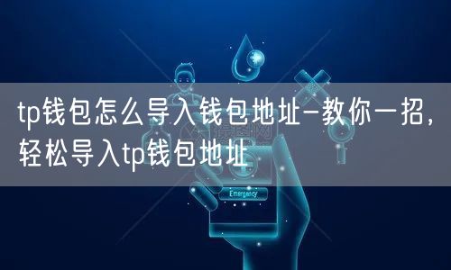 tp钱包怎么导入钱包地址-教你一招，轻松导入tp钱包地址(图1)