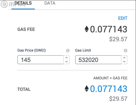 imtoken手续费eth不够_股票涨多少才够手续费_imtoken手续费