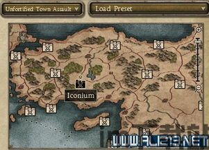 全面战争阿提拉地图,地图概览(图4) 全面战争阿提拉地图,地图概览(图4)