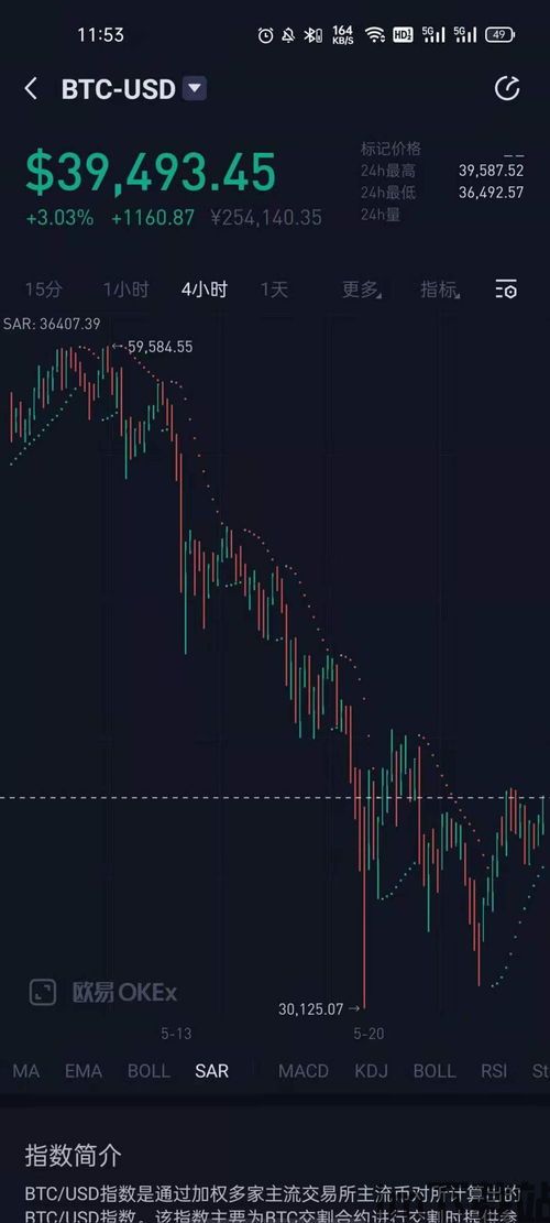 比特币行情走势图最新,波动中寻找机遇(图1)