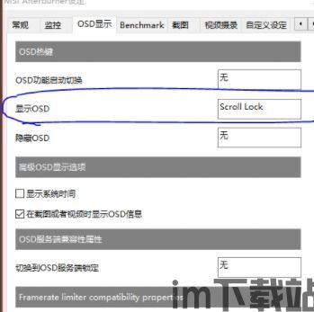 微星小飞机设置界面乱码,微星小飞机设置界面乱码问题解析及解决方法(图1)