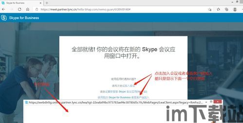 skype进不去会议,原因排查与解决方案(图1)