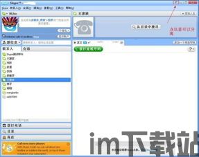 skype聊天界面图片,沟通无忧(图2)