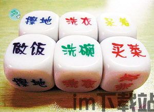家务色子,家务色子决定家务分工”(图1) 家务色子,家务色子决定家务分工”(图1)