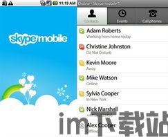 skype和android连接,同步联系人、视频通话与更多功能详解(图3) skype和android连接,同步联系人、视频通话与更多功能详解(图3)