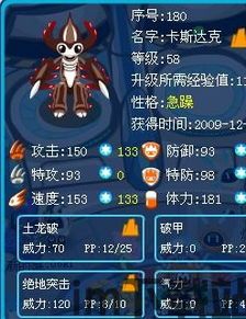 赛尔号努力值表,助力精灵成长之路(图3)