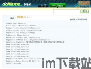 skype里面的域,探索其背后的技术奥秘与安全防护(图1) skype里面的域,探索其背后的技术奥秘与安全防护(图1)