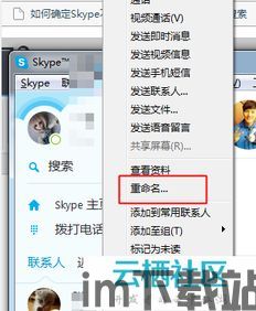 skype加昵称,个性与社交的完美融合(图1) skype加昵称,个性与社交的完美融合(图1)